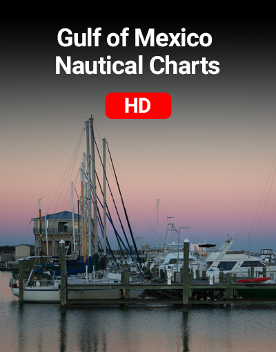 Gulf of Mexico nautical charts