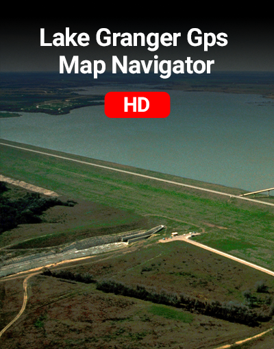 Lake Granger Gps Map Navigator